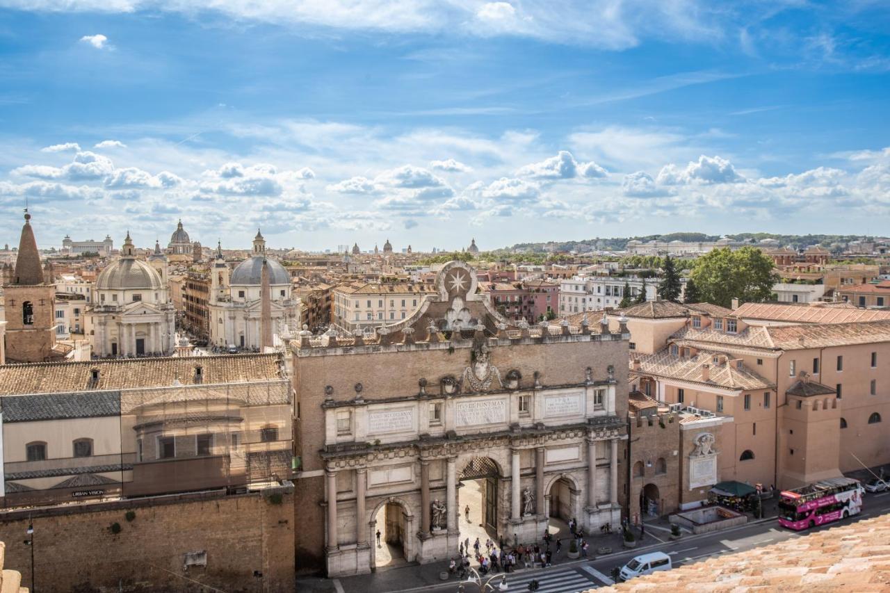 Roof Top Magic Piazza Del Popolo Rom Eksteriør billede